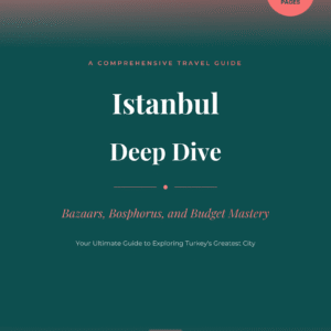 Istanbul Travel Guide: Complete City Handbook, Budget Tips, Neighborhoods, Food, Bosphorus & Day Trips